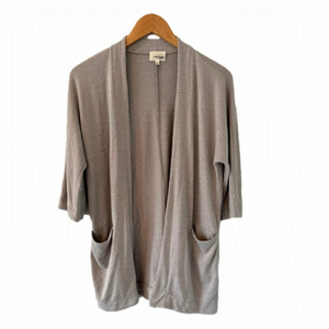 Wilfred Free gray 3/4 length cardigan size xxs